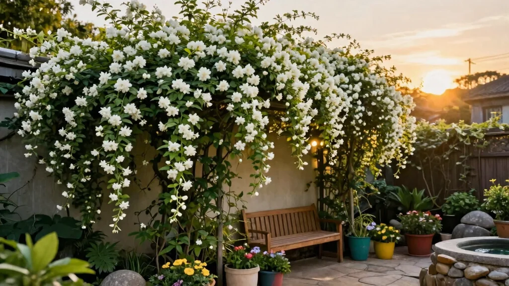 11 Jasmine Trellis Wall Concepts Scented
