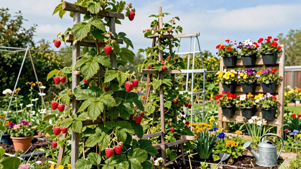 11 Raspberry Trellis Ideas for Small Gardens