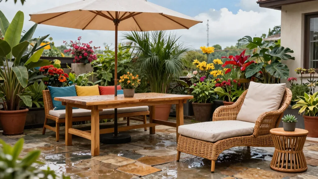 11 Waterproof Patio Furniture Ideas for All Weather