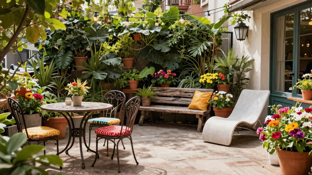 12 Mixed Patio Furniture Ideas for Eclectic Outdoor Spaces