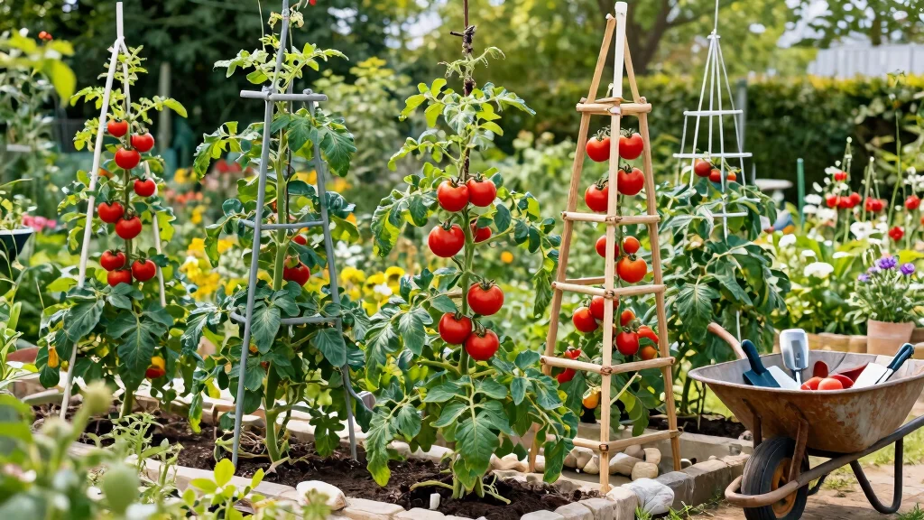 12 Tomato Support Ideas for Indeterminate Varieties