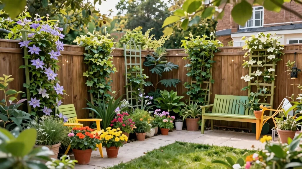 14 Privacy Trellis Along Fence Ideas
