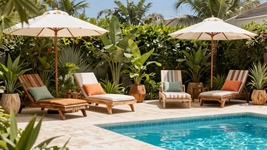 15 Eco-Friendly Pool Lounge Chairs Ideas for Sunbathing